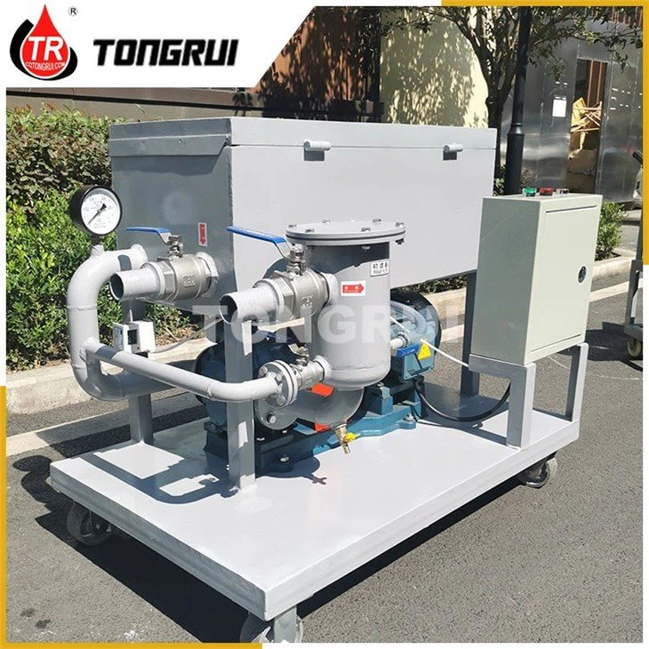 portable lube oil cleaning machine